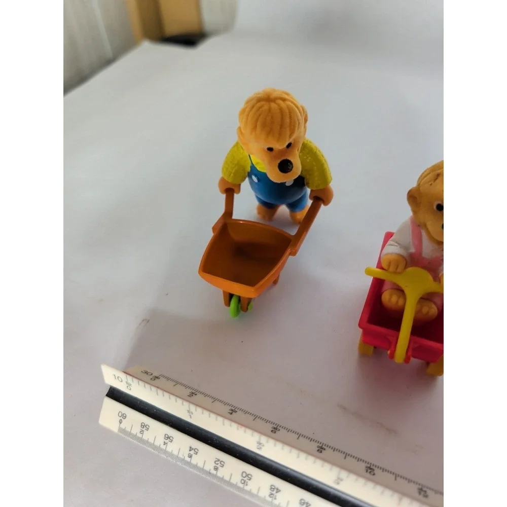 McDonalds 1987 Berenstain Bears Happy Meal, Complete Set of 4  -‎ Loose